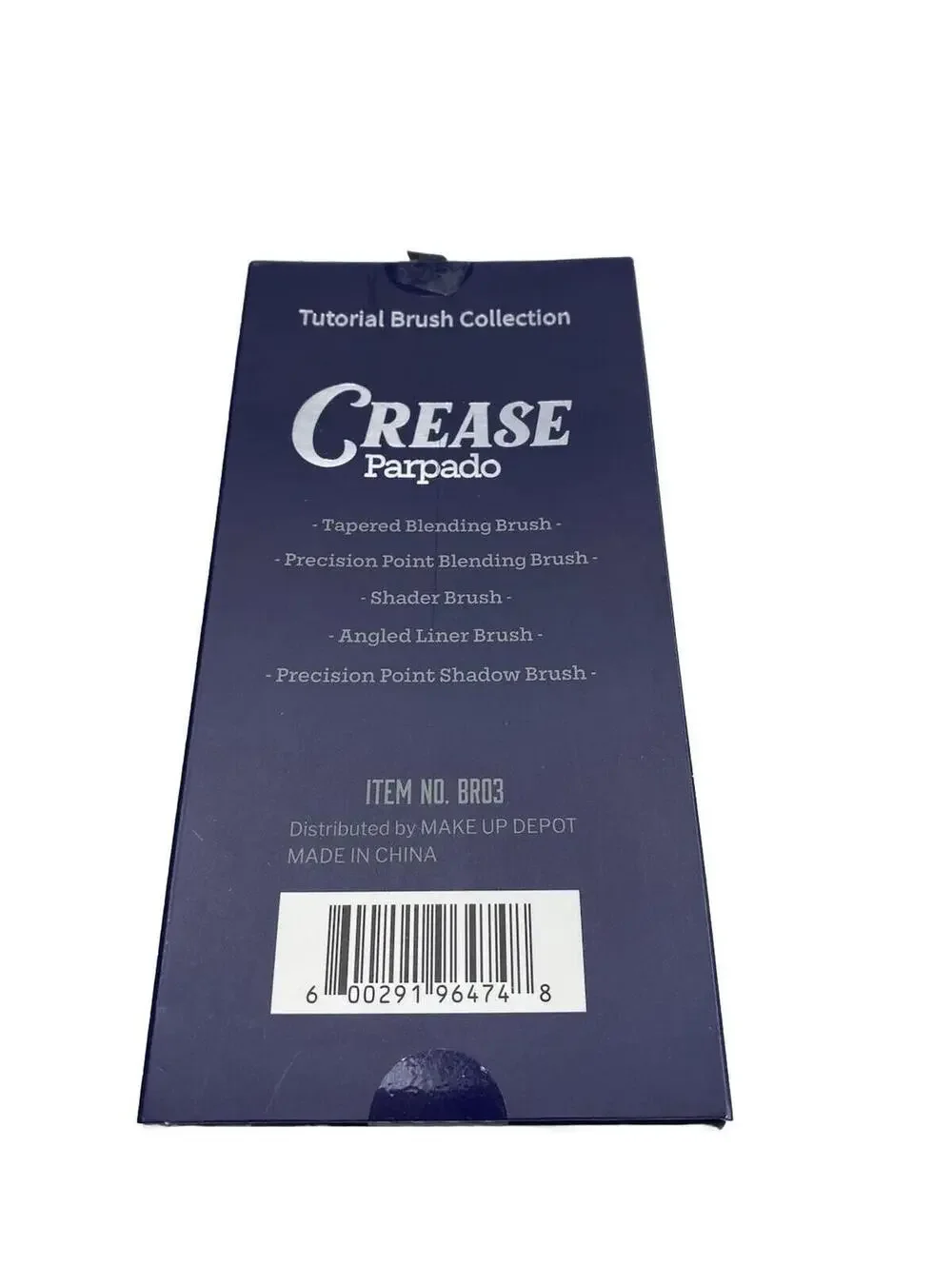 Makeup Depot 5pc Crease Cut Parpado Brush Set with Case